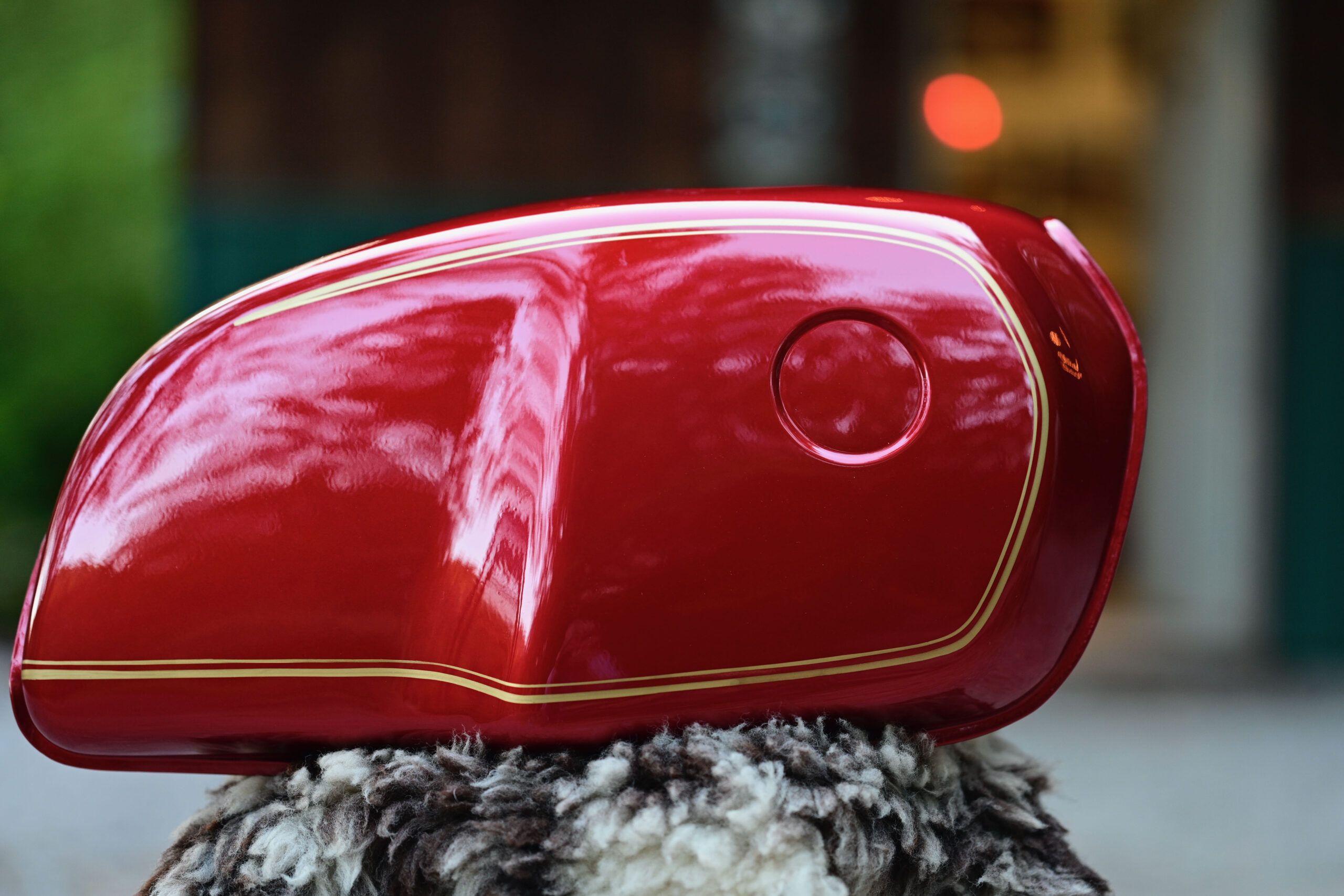 NOS 531 Metallic Red Gas Tank ***SOLD