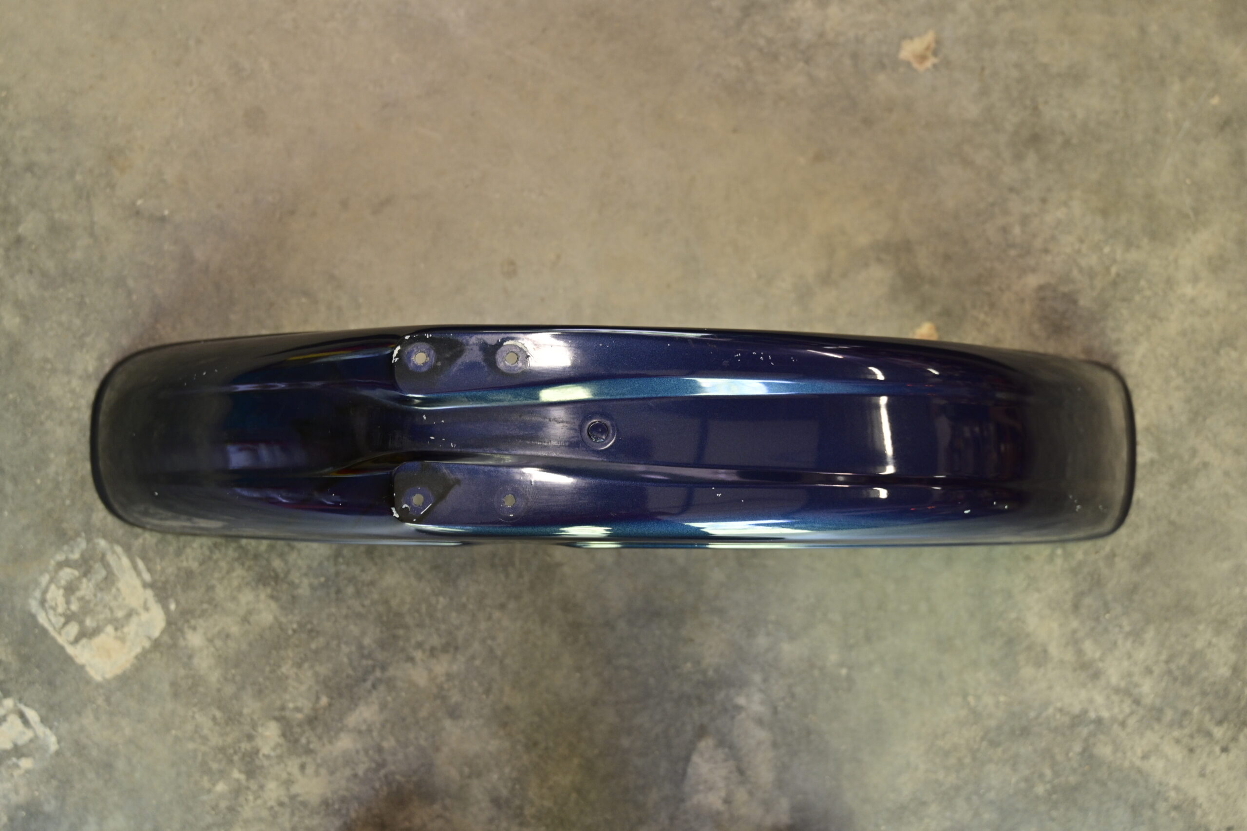 **SOLD: Original Paint R 80 G/S Front Fender Dunkel Blau