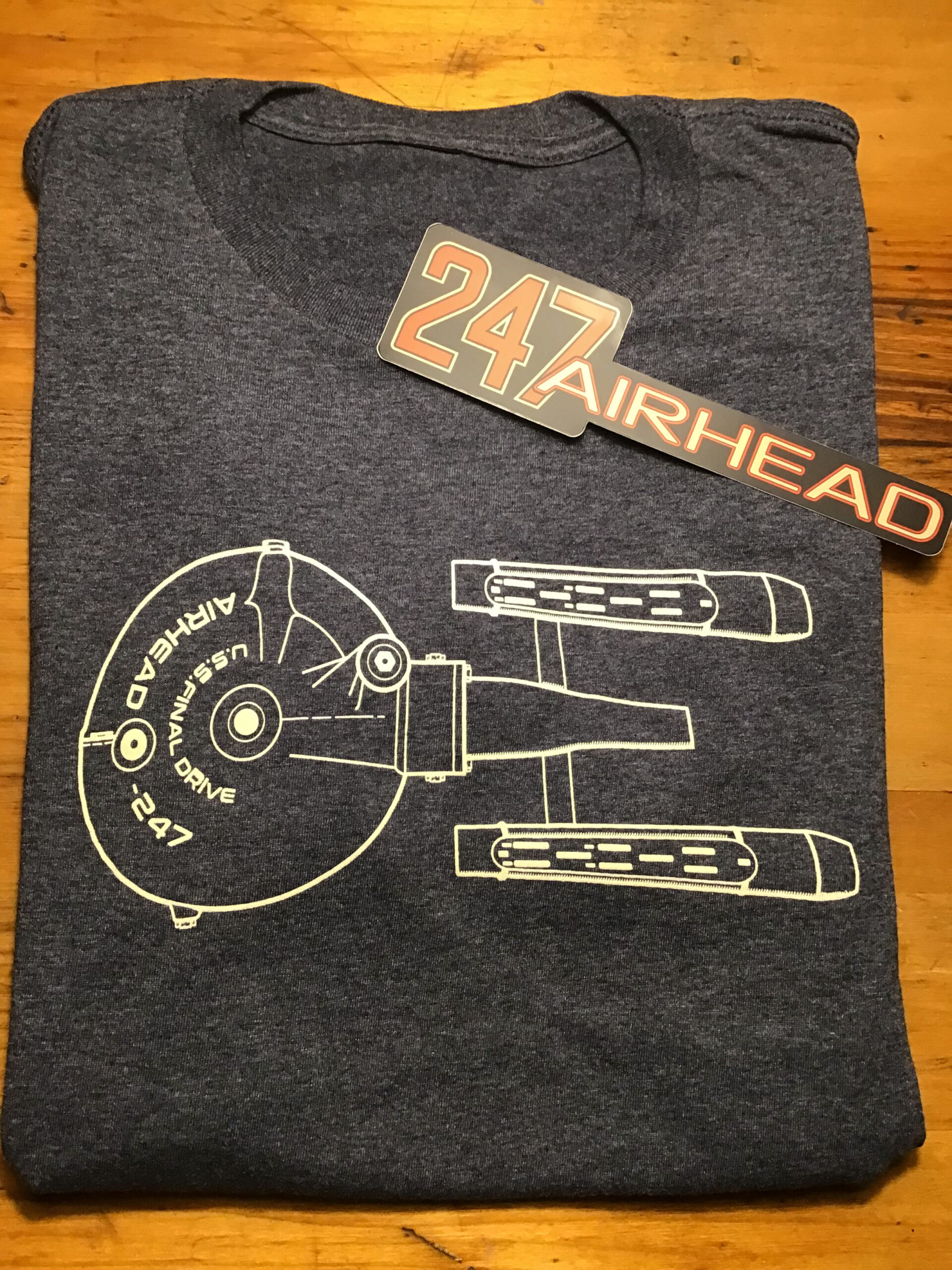 Airhead 247 T Shirt & Decal Combo