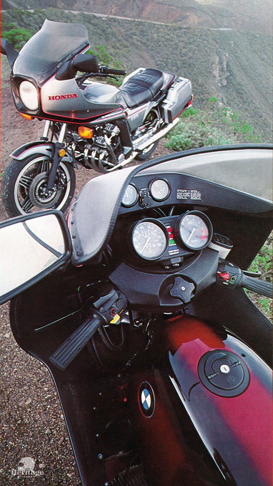 Airhead 247 Podcast:  “Classic Shootout” 1981 R100RS v Honda CBX Supersport